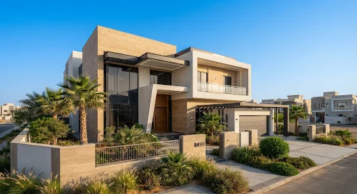 مشروع بناء وتشييد فيلا سكنية فاخرة في بريدة القصيم